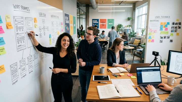 Webdesign der omdanner besøgende til kunder